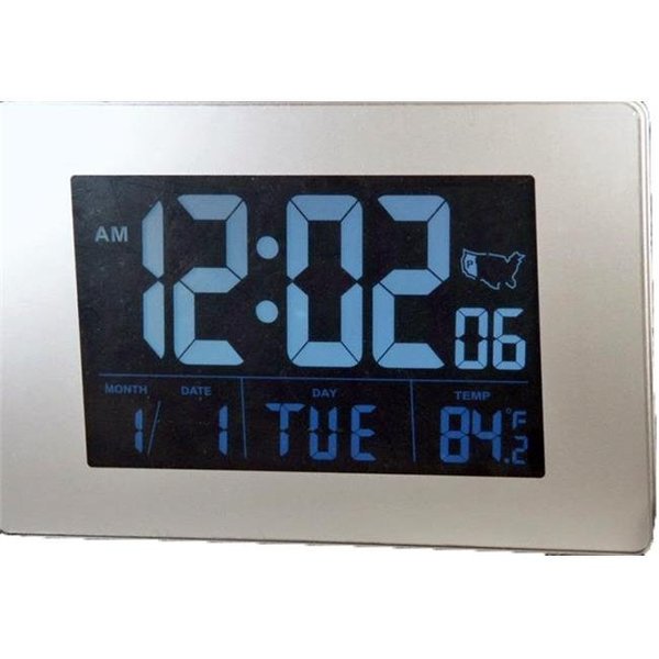 Sonnet Sonnet T-4645 1.75 in. Atomic Clock with White Time Numbers & AC Adapter T-4645